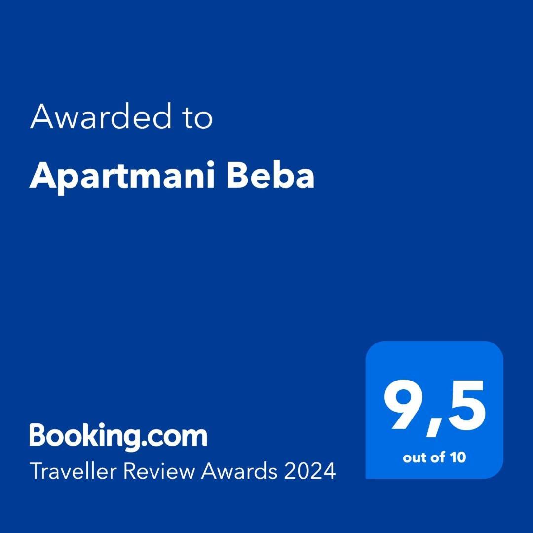 Apartmani Beba تروغير المظهر الخارجي الصورة